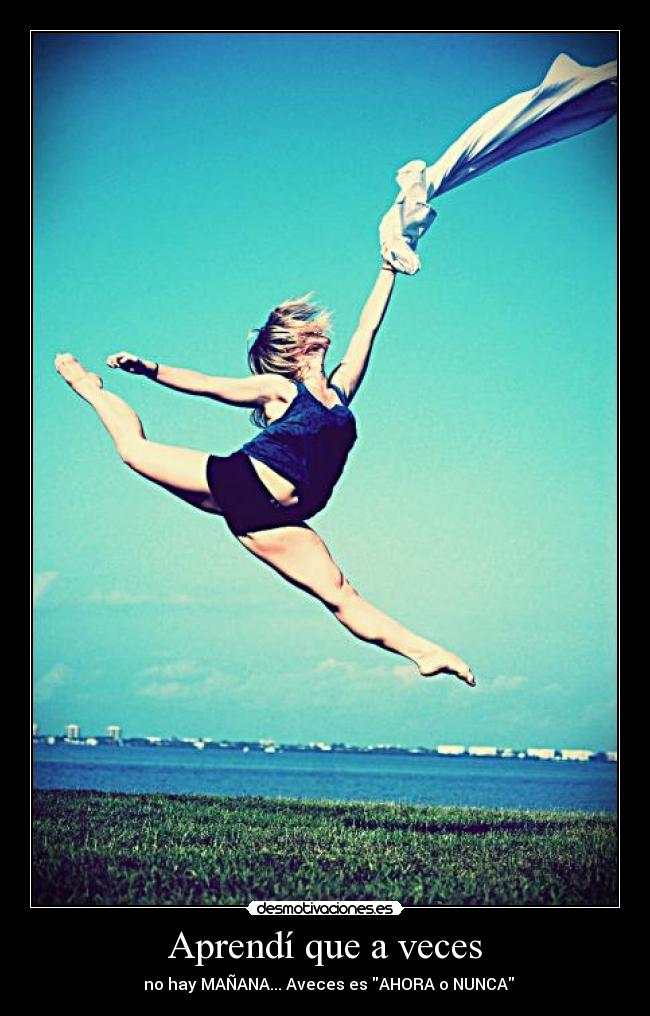 Aprendí que a veces - 