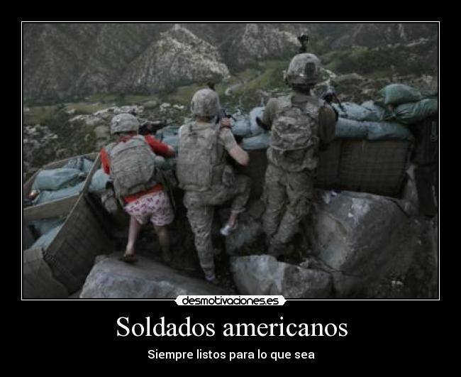 Soldados americanos -