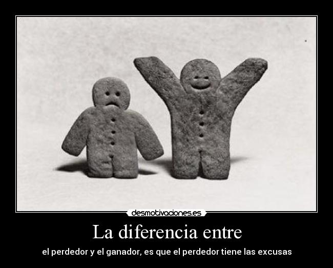 La diferencia entre - 