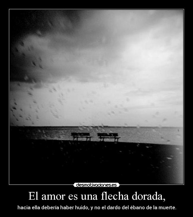 El amor es una flecha dorada, - 