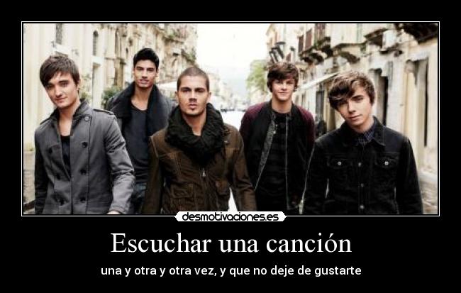 carteles the wanted glad your came desmotivaciones