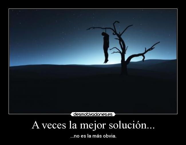 A veces la mejor solución... -