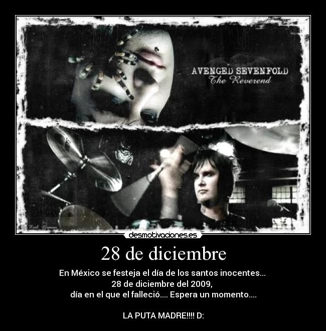 28 de diciembre - 