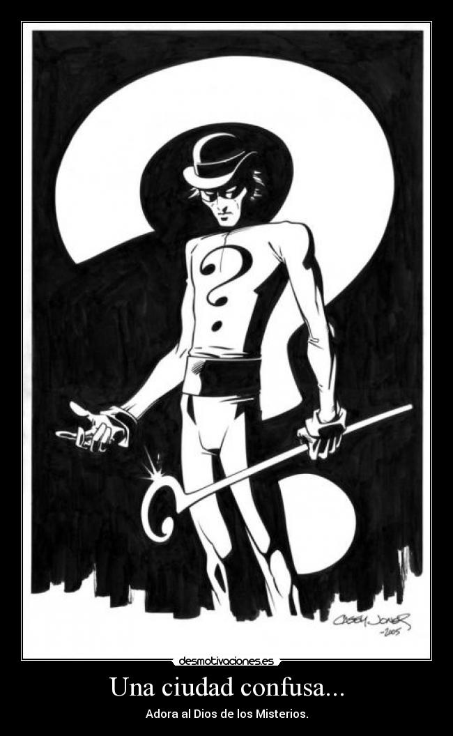 Una ciudad confusa... - Adora al Dios de los Misterios.