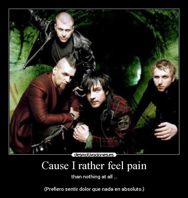 carteles pain three days grace desmotivaciones