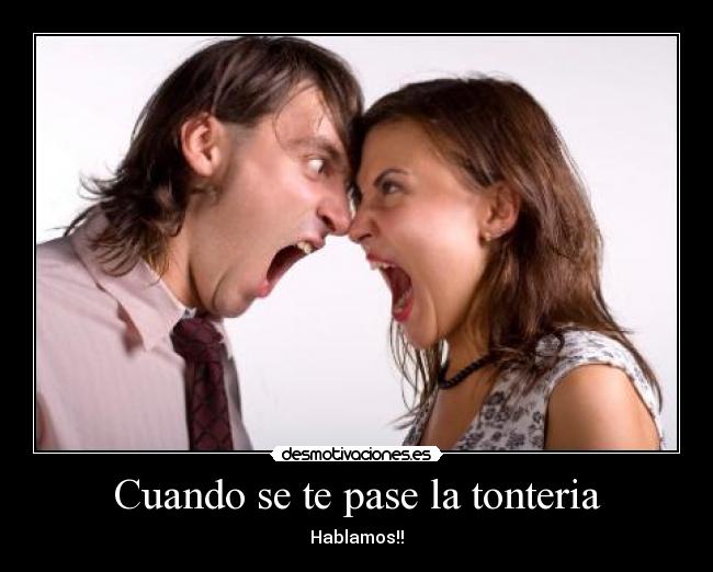 Cuando se te pase la tonteria - 