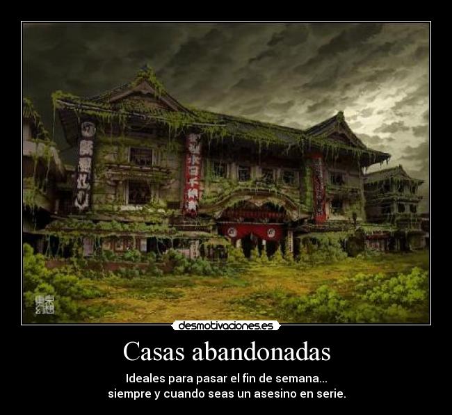 Casas abandonadas -