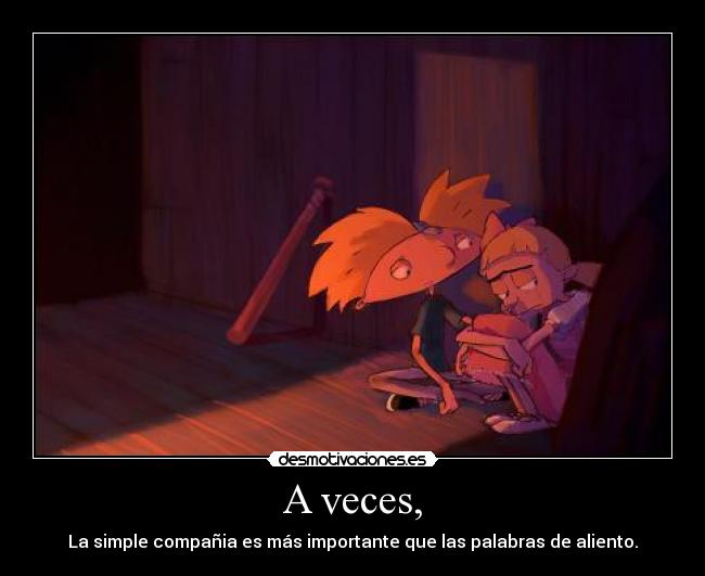 A veces, - 