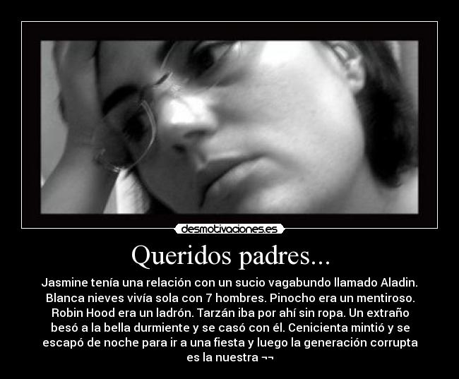 Queridos padres... -