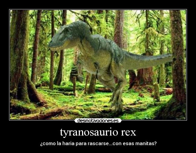 tyranosaurio rex -