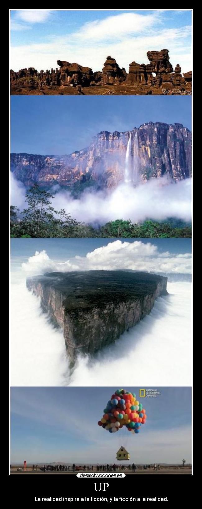 UP - La realidad inspira a la ficción, y la ficción a la realidad.