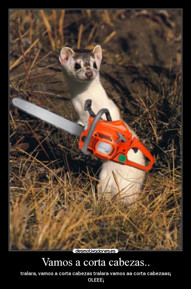 Vamos a corta cabezas.. - 
