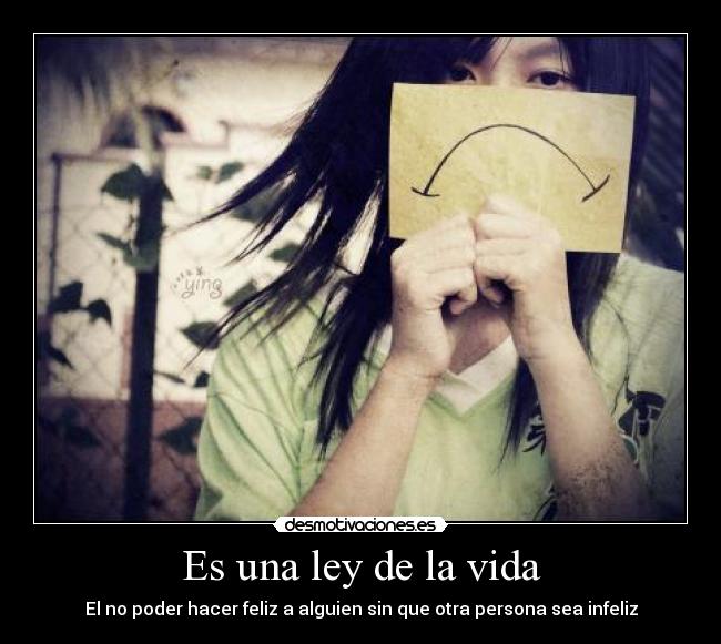 Es una ley de la vida - 