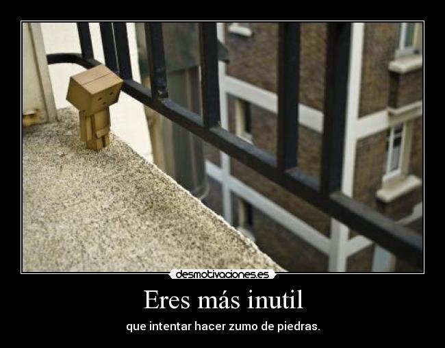 carteles zumo piedras desmotivaciones