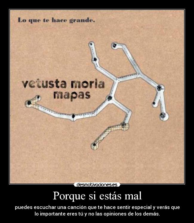 Porque si estás mal - 