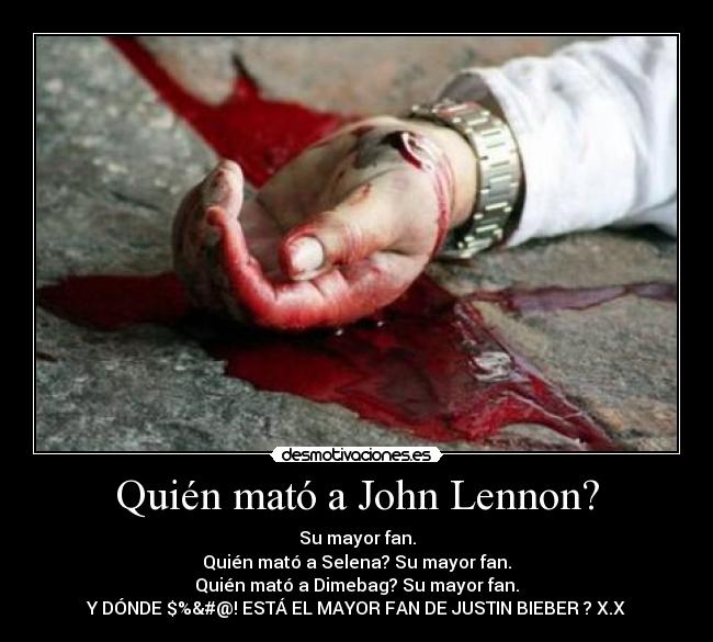 Quién mató a John Lennon? -