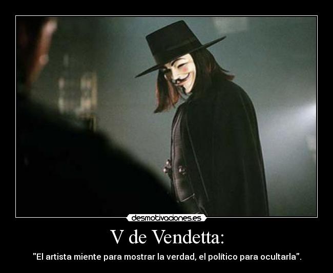 V de Vendetta: -