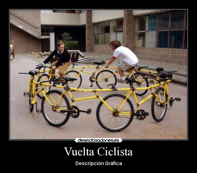 Vuelta Ciclista - Descripción Gráfica
