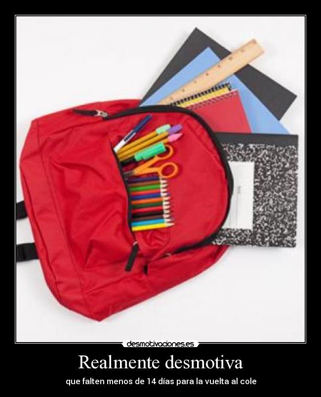 Realmente desmotiva -