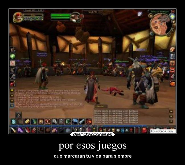por esos juegos -