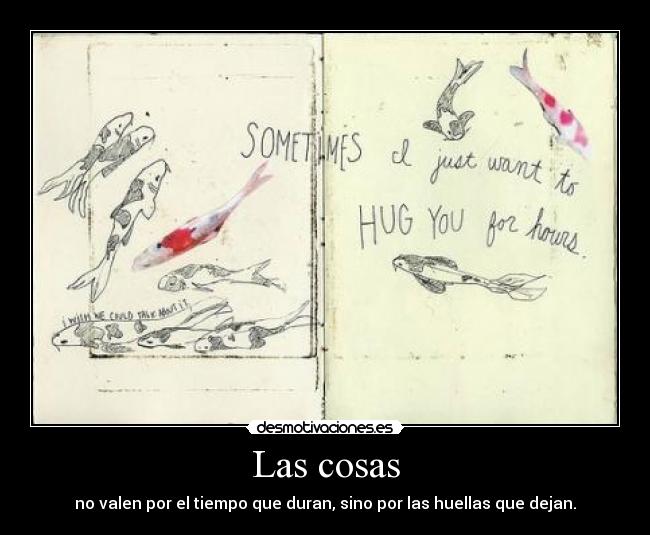 Las cosas -