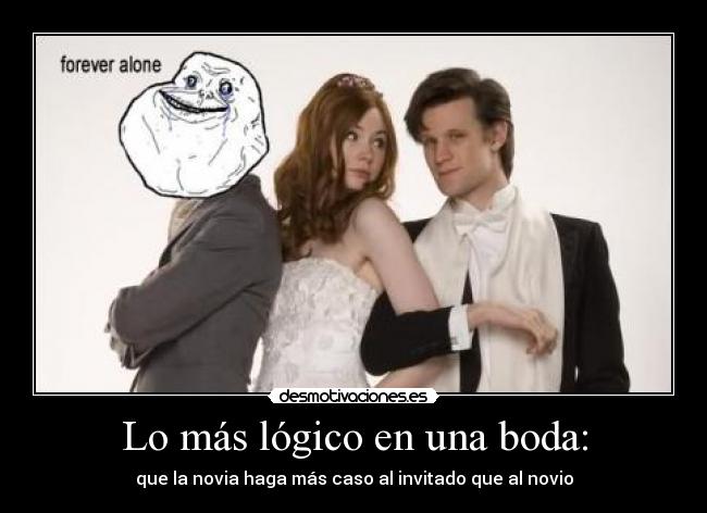 Lo más lógico en una boda: - 