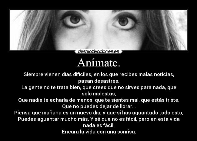 Anímate. - 