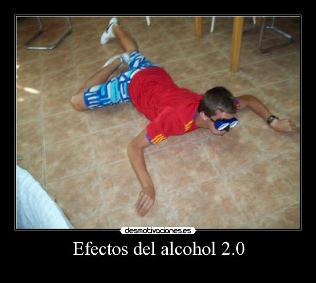 carteles efectos del alcohol 20 desmotivaciones