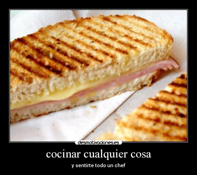 cocinar cualquier cosa - 