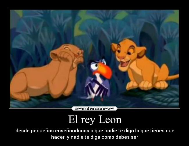 El rey Leon -