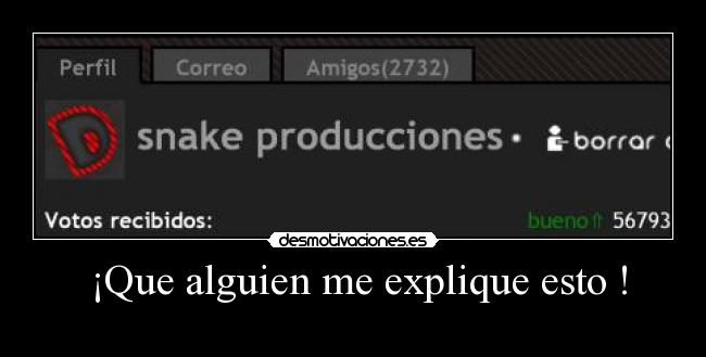 ¡Que alguien me explique esto ! -