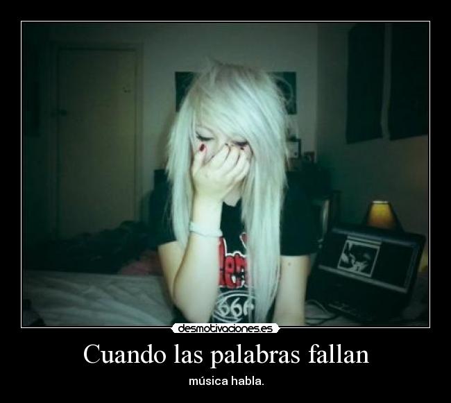 Cuando las palabras fallan - 