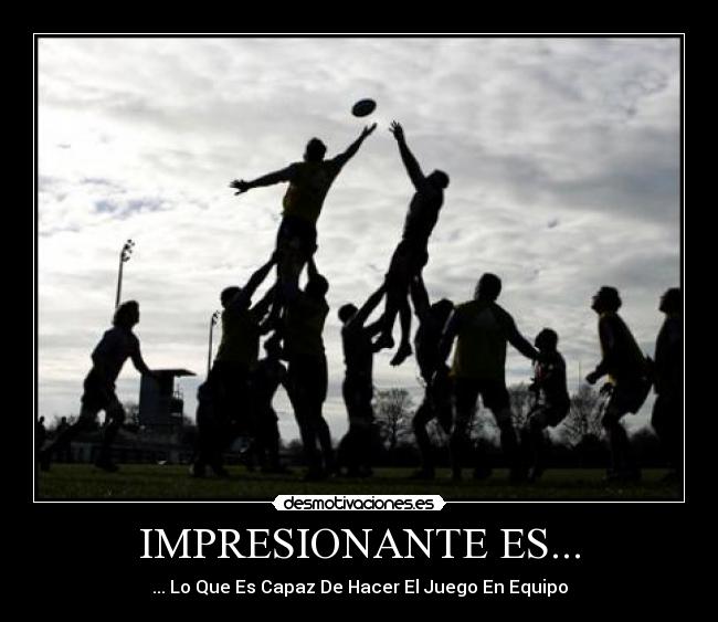 IMPRESIONANTE ES... - ... Lo Que Es Capaz De Hacer El Juego En Equipo