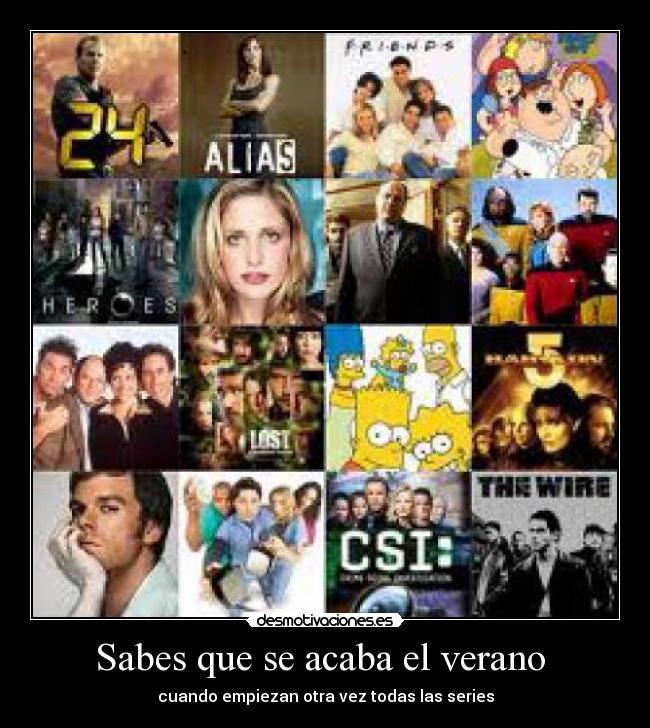 Sabes que se acaba el verano Desmotivaciones Sabes que se acaba el verano Desmotivaciones