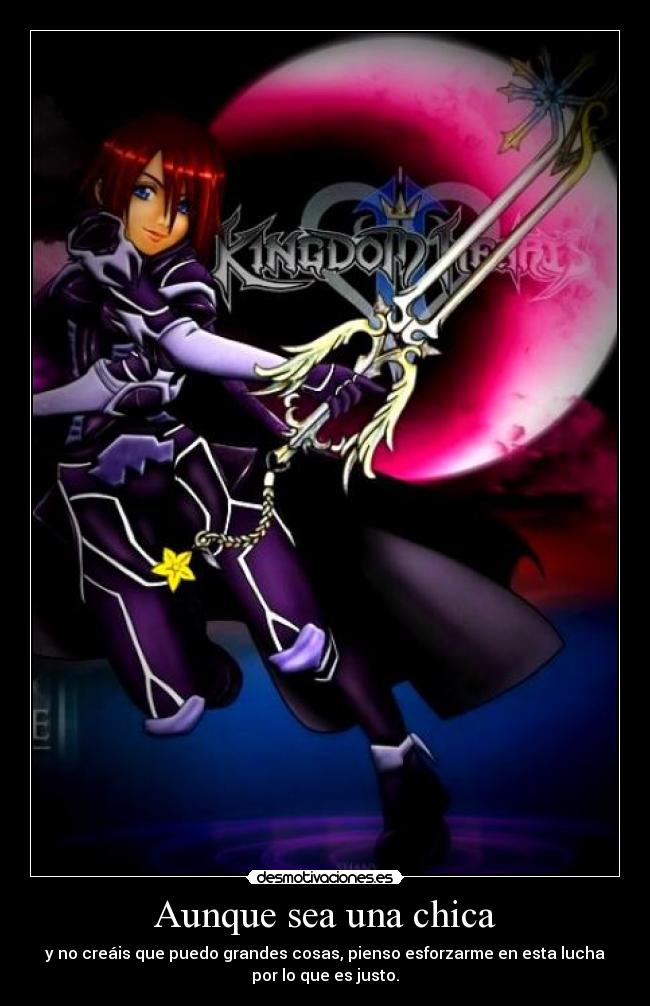 Aunque sea una chica - 