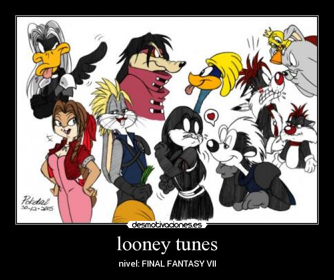 looney tunes - nivel: FINAL FANTASY VII