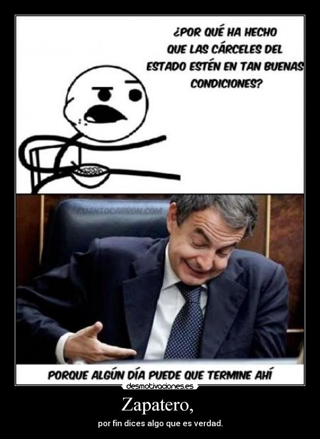 carteles zapatero desmotivaciones