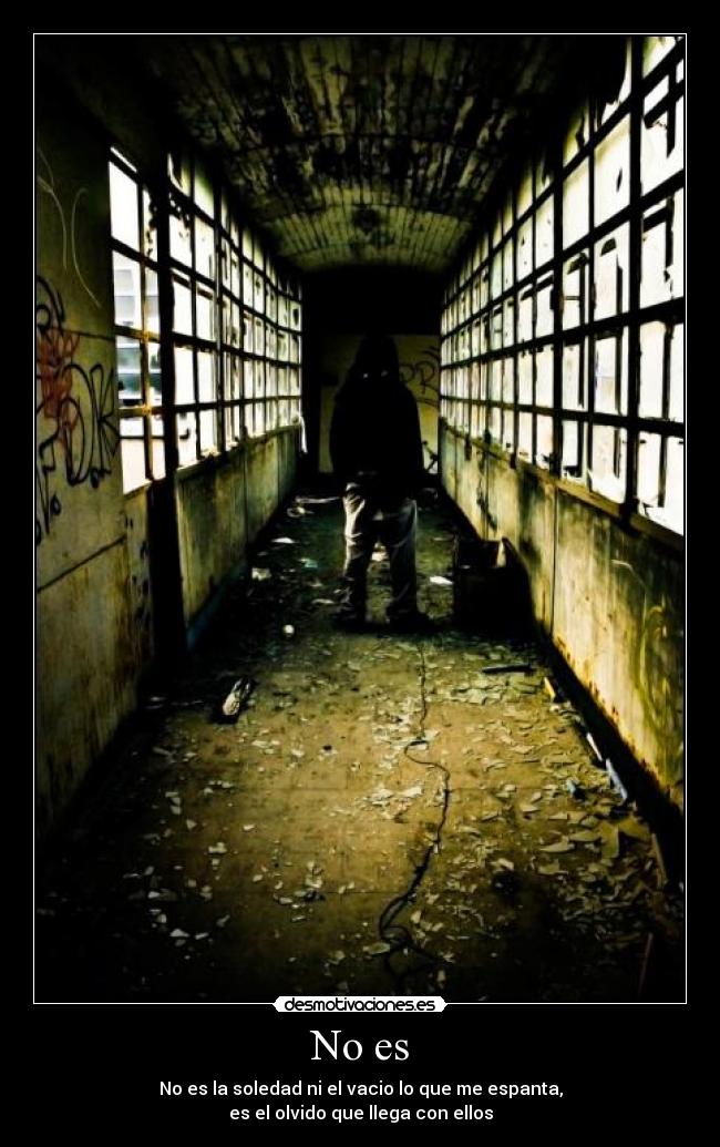 carteles lrc1894 soledad vacio olvido desmotivaciones