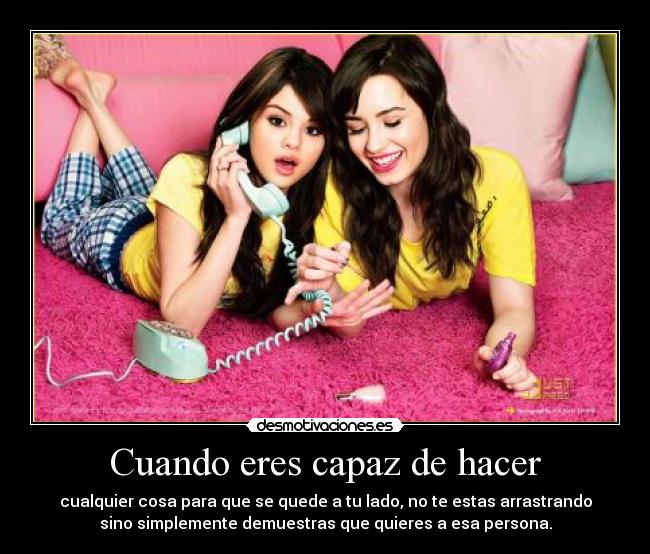 carteles cuando eres capaz hacer desmotivaciones