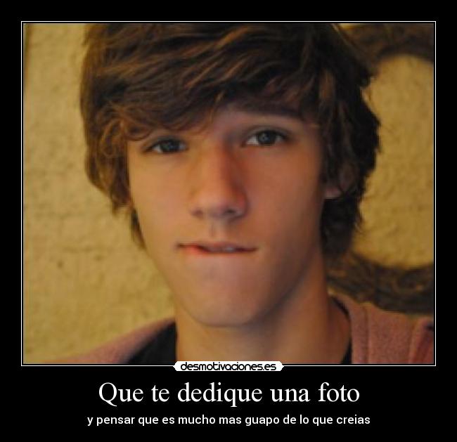 Que te dedique una foto - 