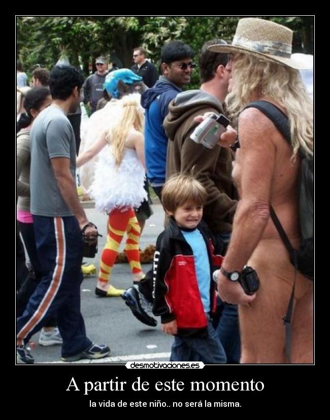 A partir de este momento -