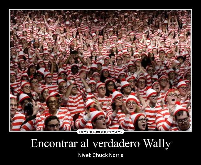 Encontrar al verdadero Wally -