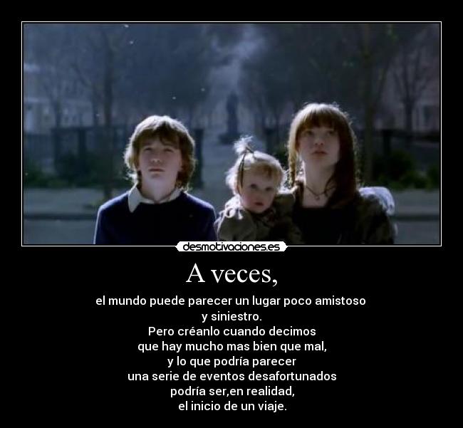 A veces, - 