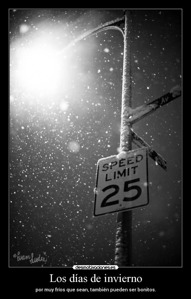 Los días de invierno -