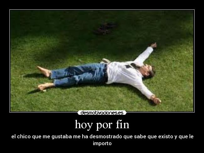 hoy por fin - 