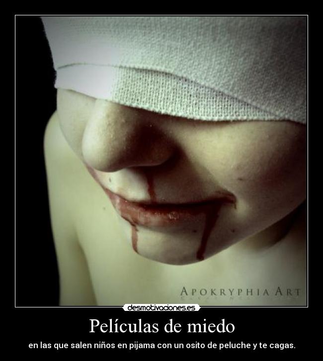 Películas de miedo -