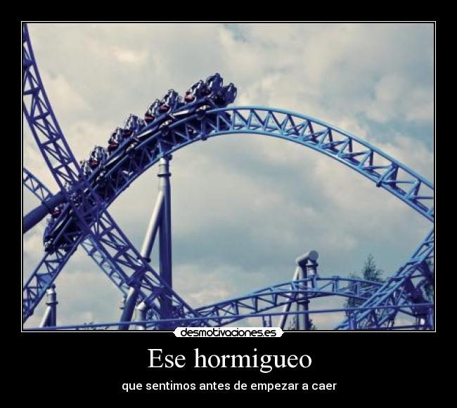 carteles montana rusa bajada caida desmotivaciones