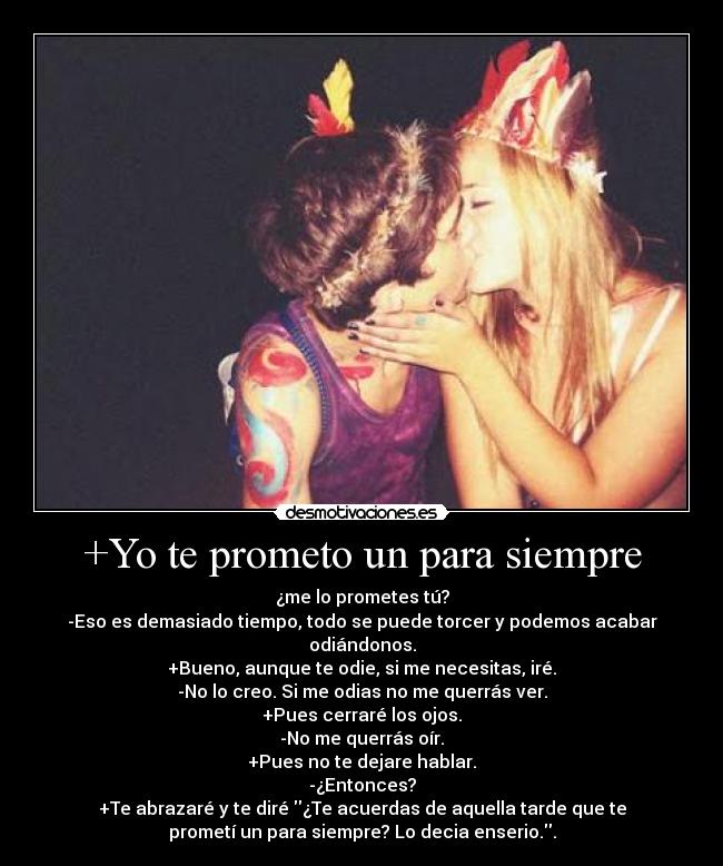 +Yo te prometo un para siempre -