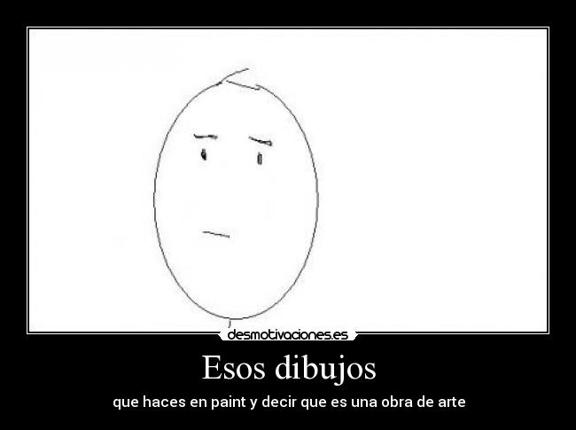 Esos dibujos -