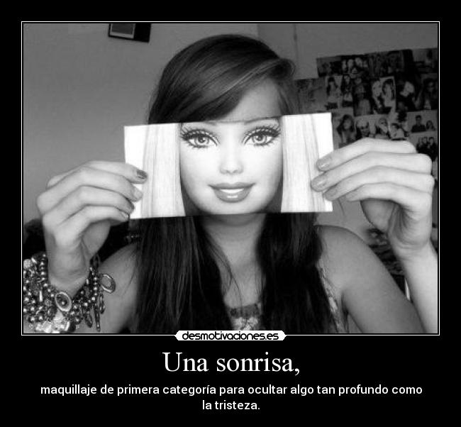 Una sonrisa, - 